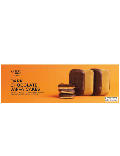 Dark Chocolate Jaffa Cakes - Marks & Spencer Cyprus