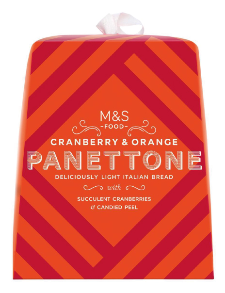 Mini Cranberry & Orange Panettone - Marks & Spencer Cyprus